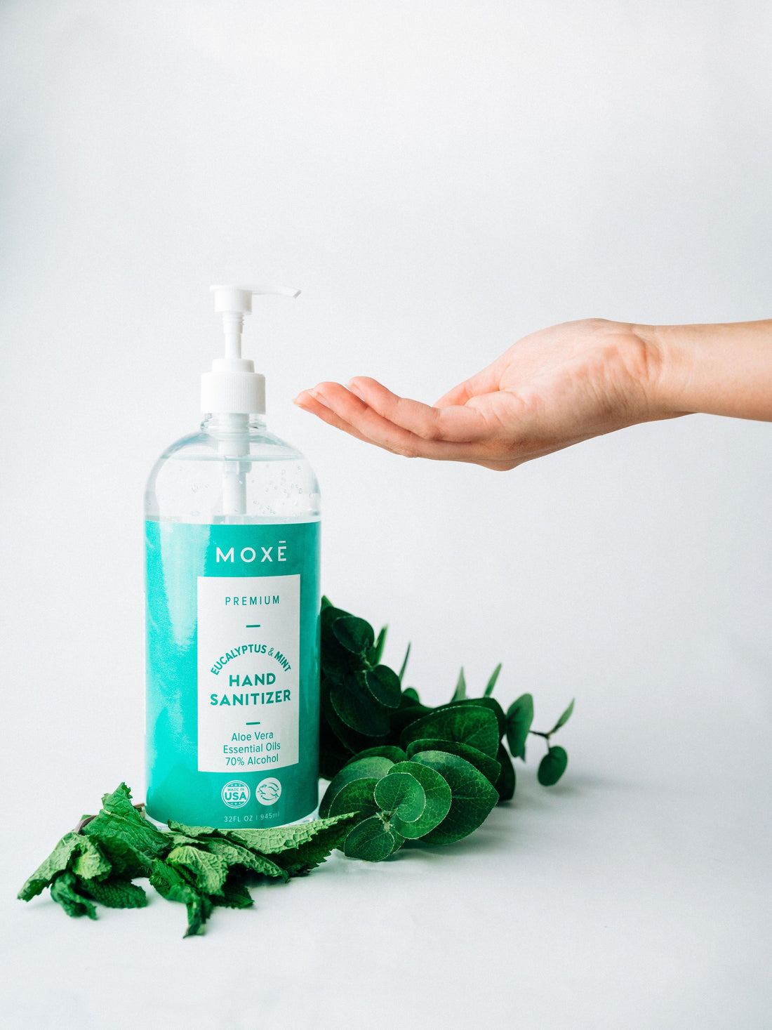 Eucalyptus Mint Hand Sanitizer Gel - 32 oz