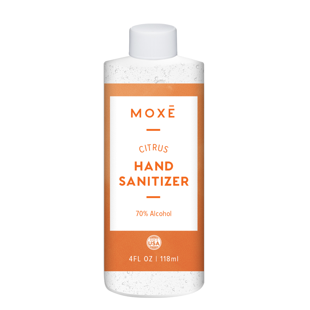 Citrus Hand Sanitizer Gel 4 oz - 3 Pack