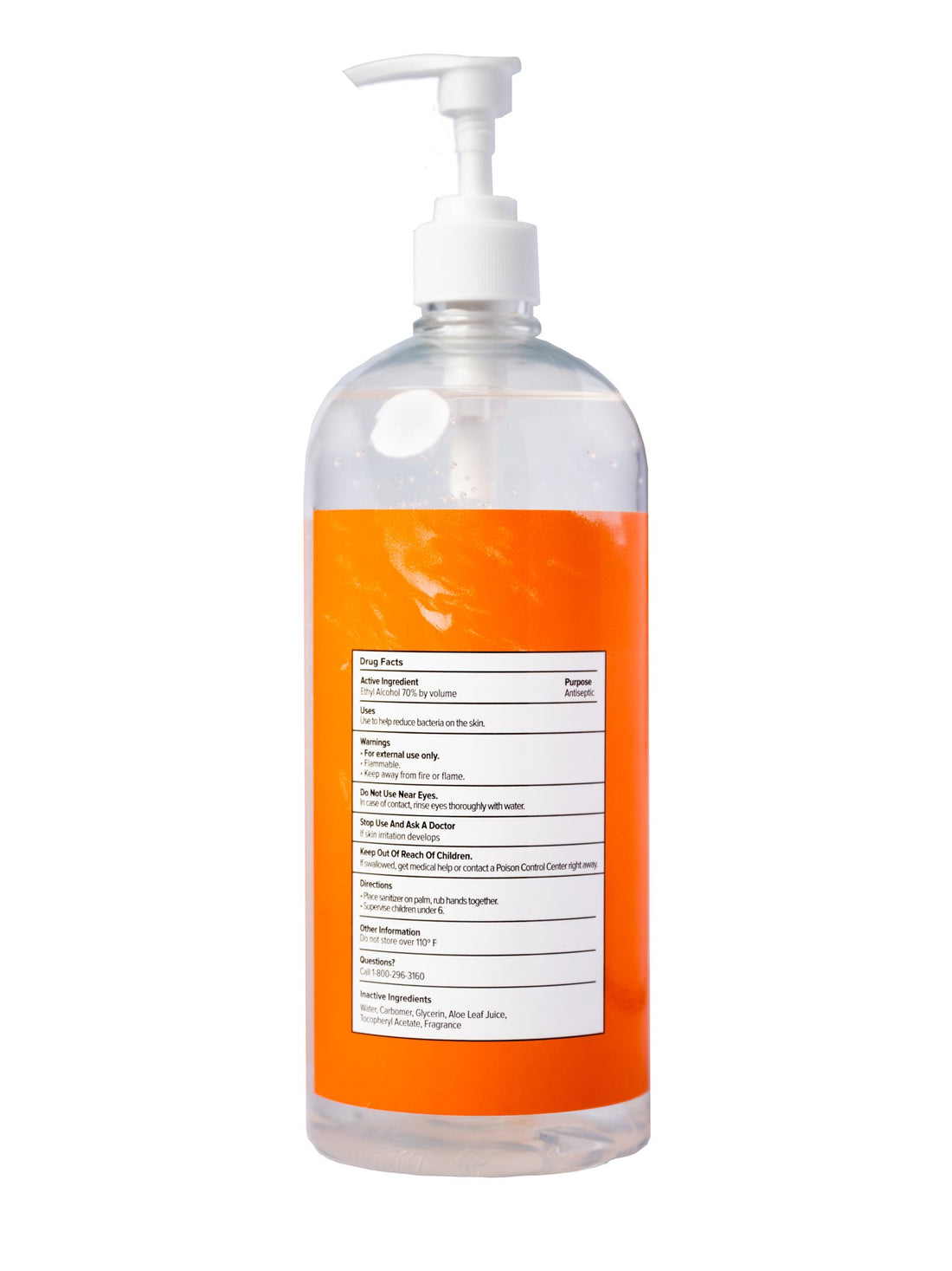 Citrus Hand Sanitizer Gel - 32 oz