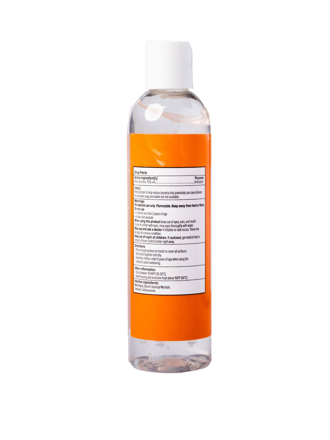 Unscented Hand Sanitizer Gel - 8 oz