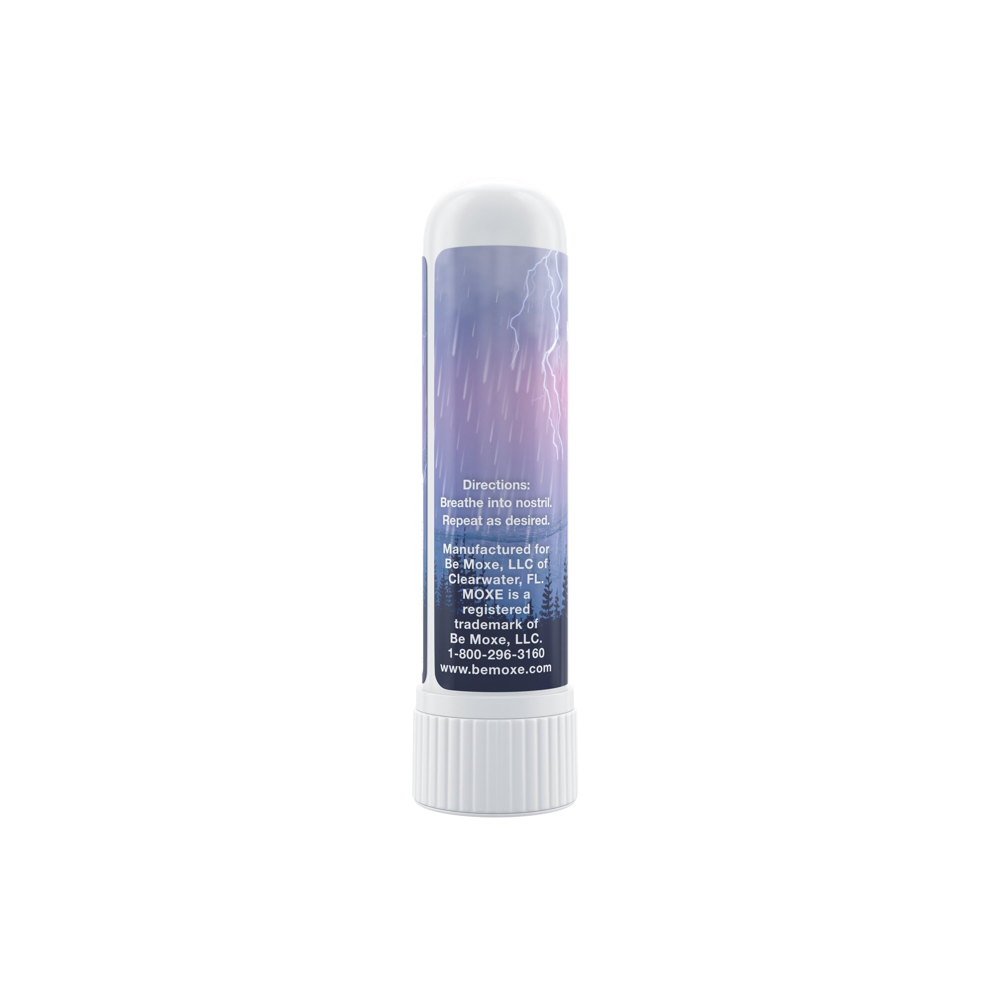 MOXE Breathe | Pink Himalayan Sea Salt Inhaler | Help Clear Congestion, Improve Breathing and Boost Focus | Aromatherapy Sinus Inhaler | Peppermint, Eucalyptus and Lavender Essential Oils