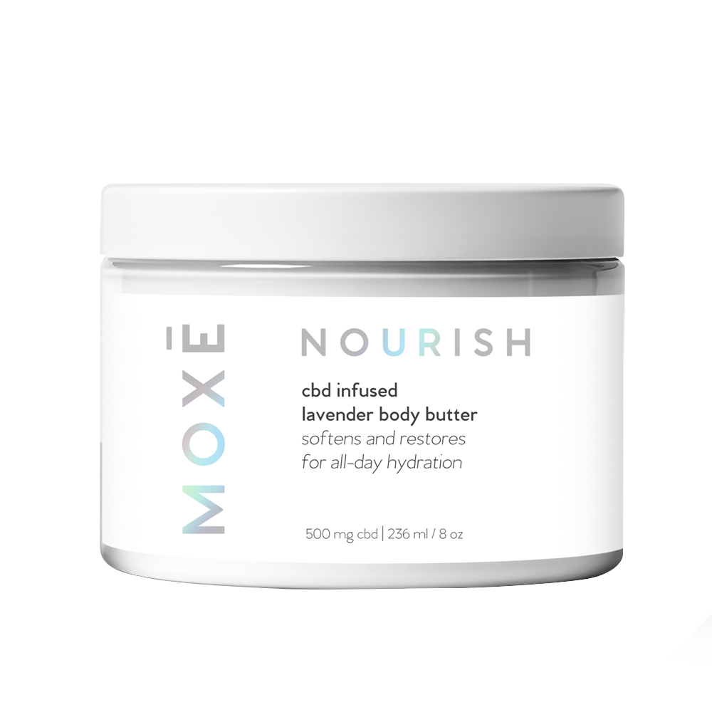 Nourish CBD-infused lavender body butter